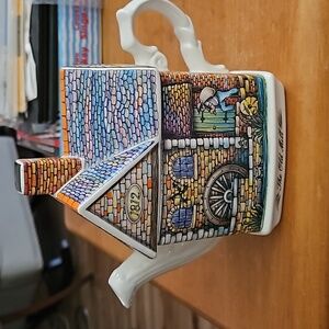 Sadler The Old Mill 1812 Teapot England